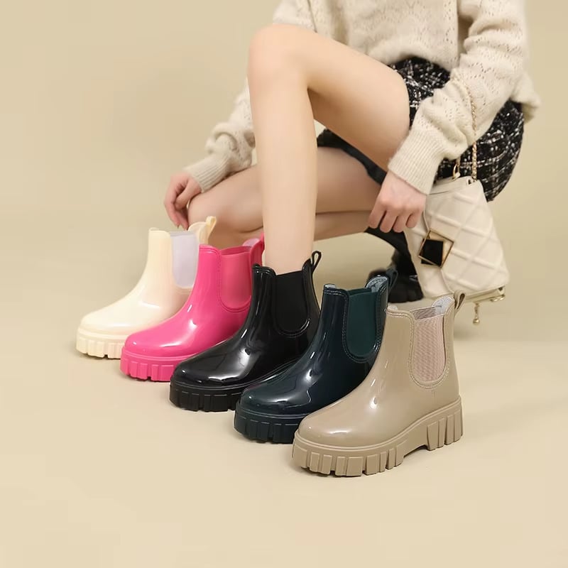 Imagen botas impermeables mujer estilo outdoor